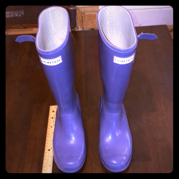 Hunter Shoes Girls Hunter Rain Boots Lavender Poshmark
